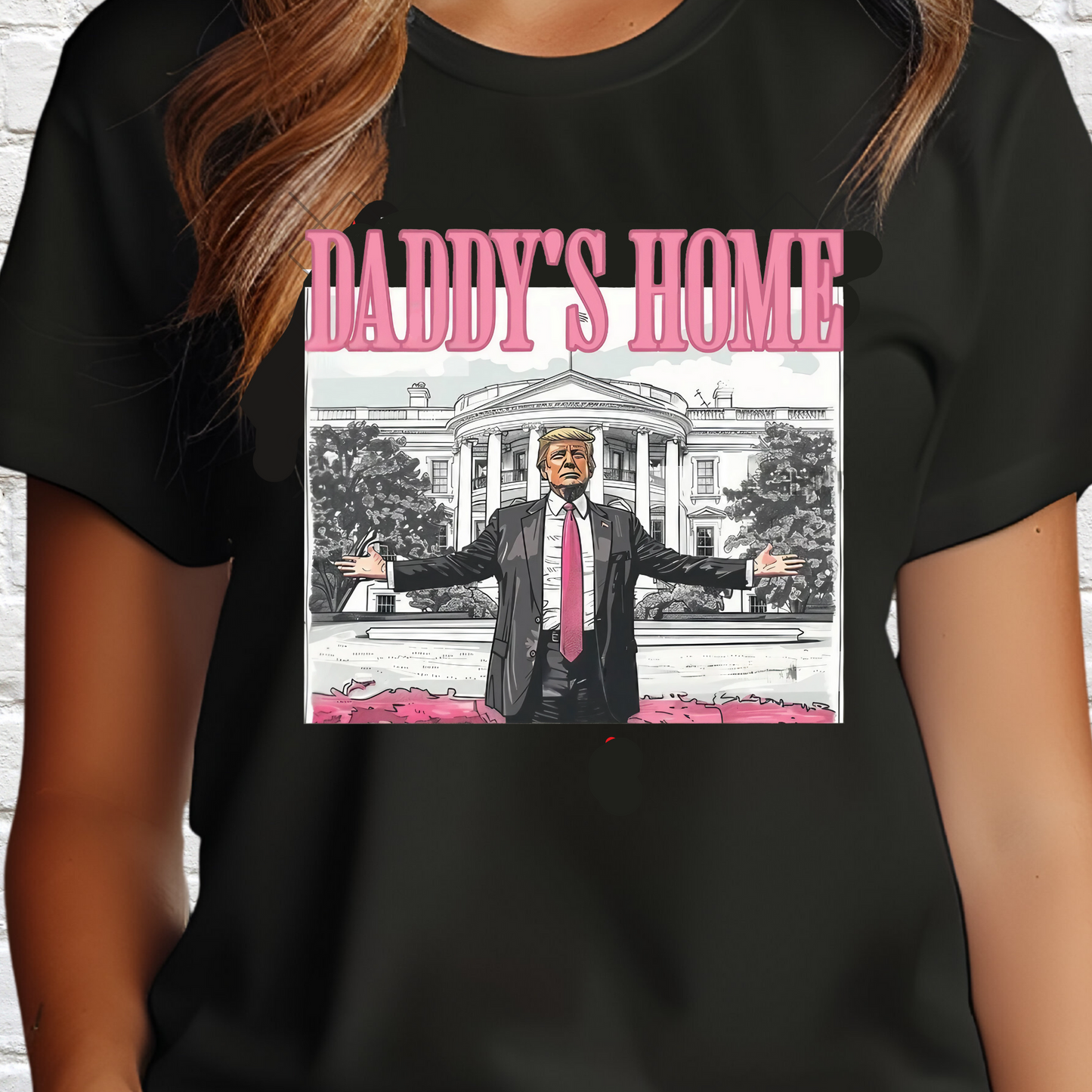 Daddy's Home Trump White House shirt Election Shirts Maga shirts Daddys Home shirts Republican Party Shirt