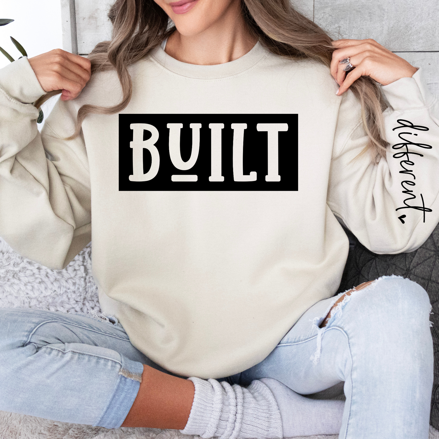 BUILT DIFFERENT SWEATSHIRT