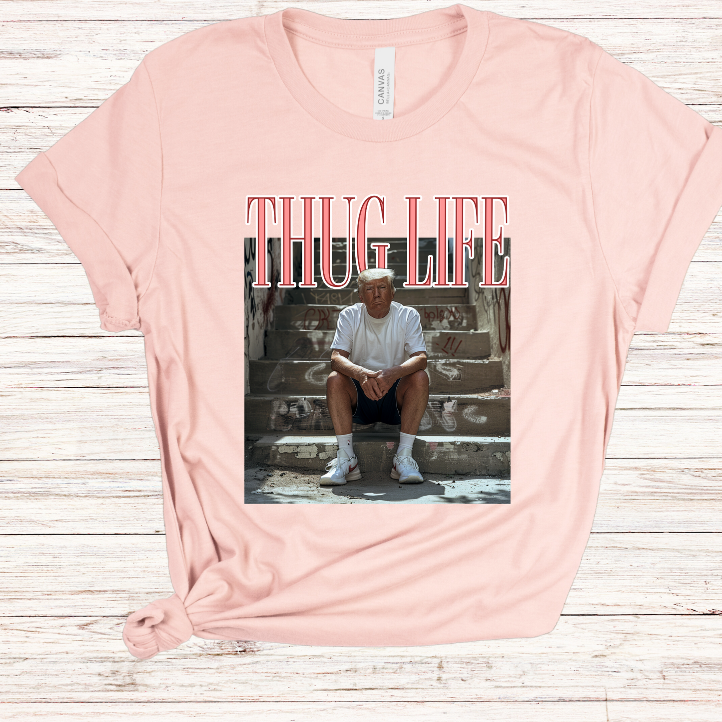Donald Trump Thug Life President 2024 Shirt Maga Republican T-shirt