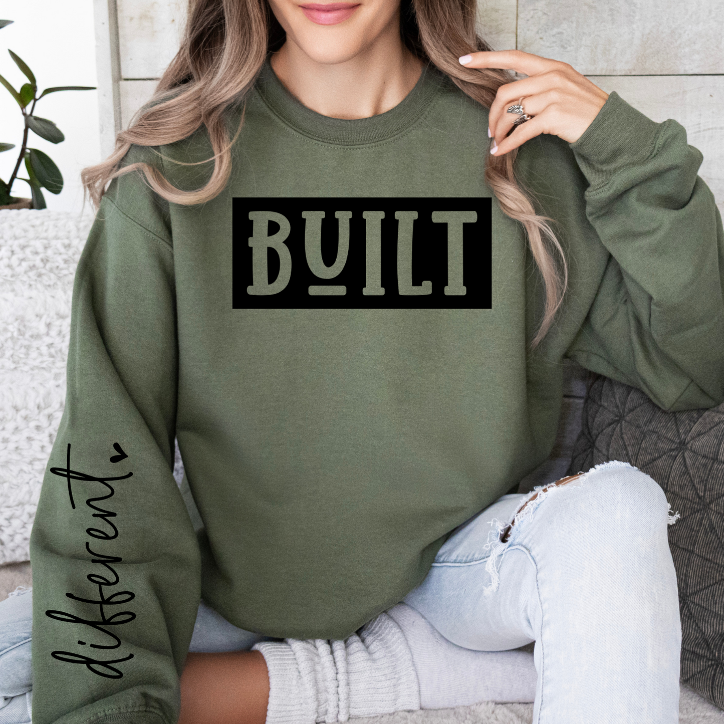 BUILT DIFFERENT SWEATSHIRT