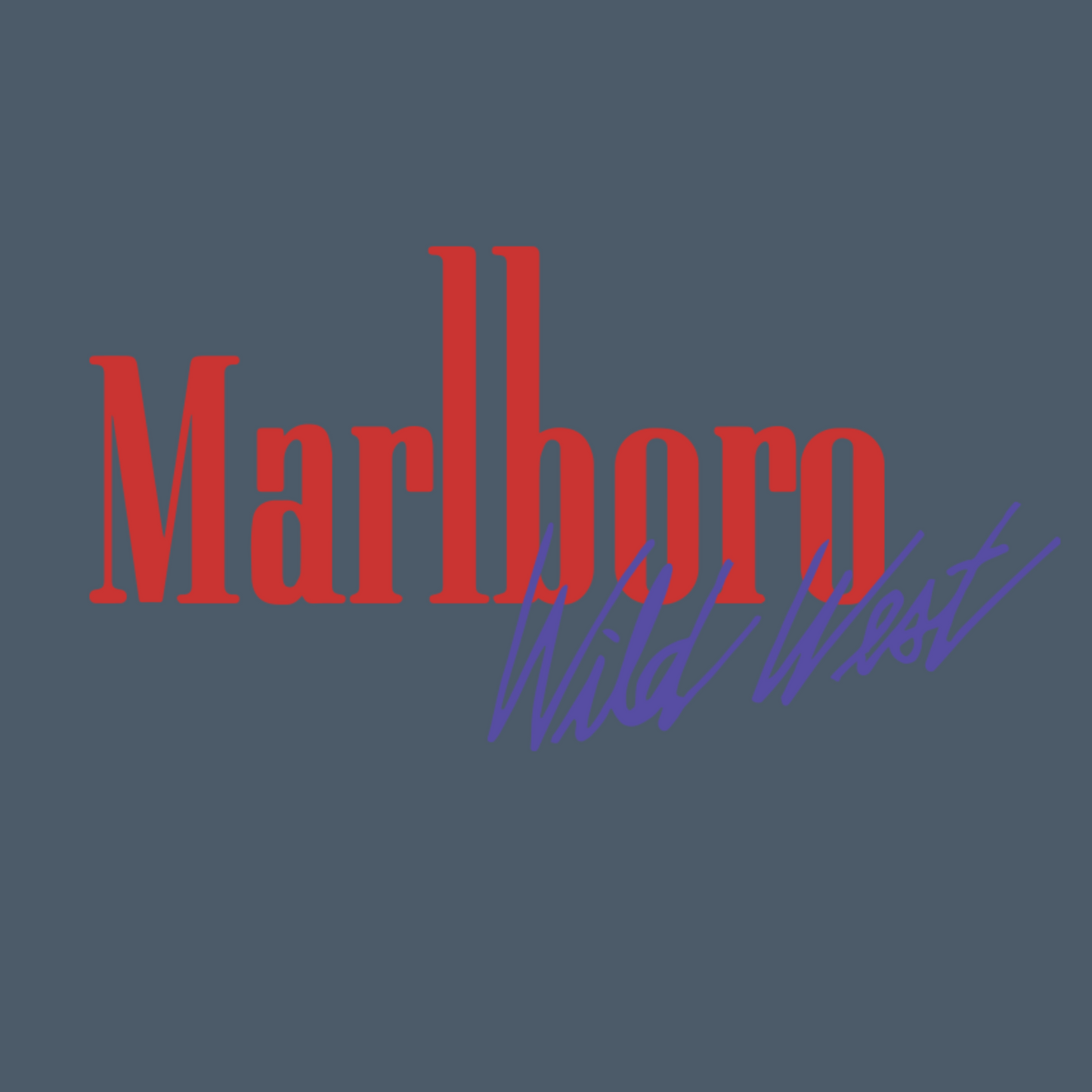 Marlboro logo T-shirt Wild West Western Wear Cowboy Killers T-shirt and Country Girl Marlboro Shirts