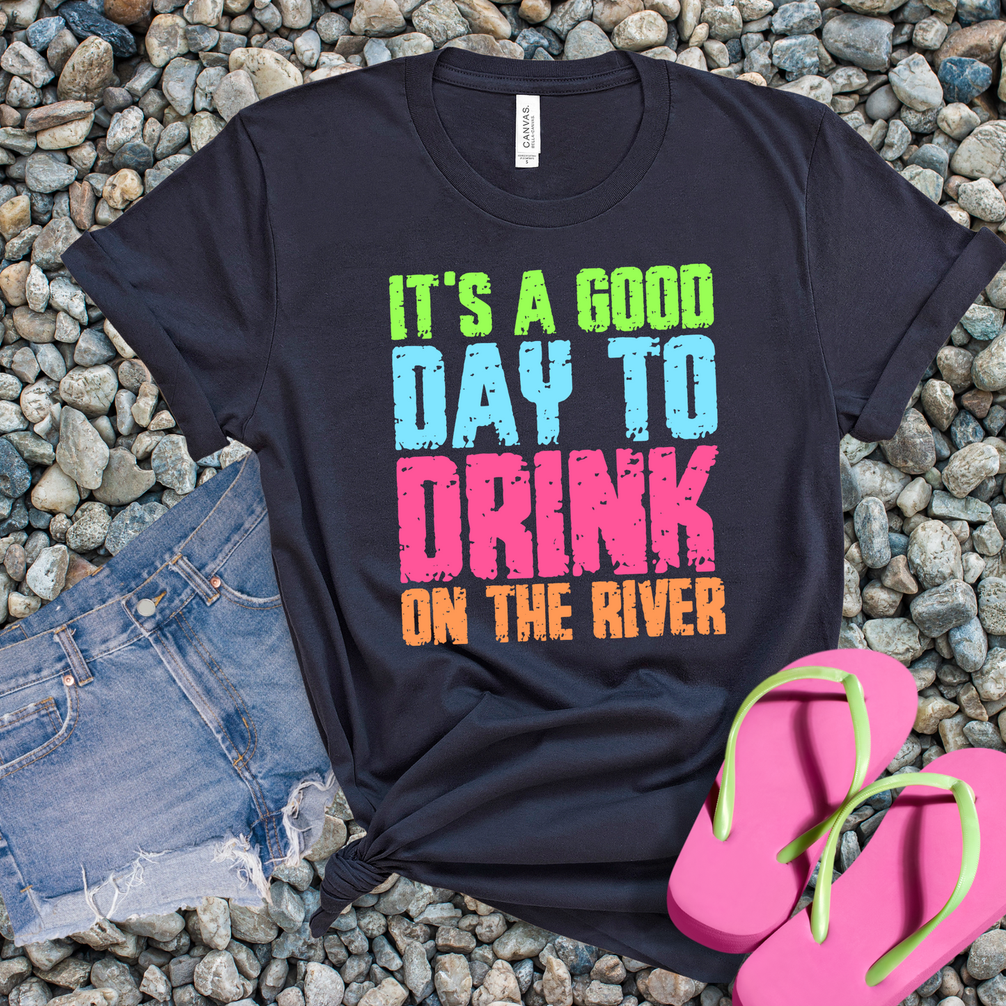 It's a Good Day To Drink On The River T-shirt River Floating Boating T-shirt Summer Float Trip Tank tops and Group T-shirts