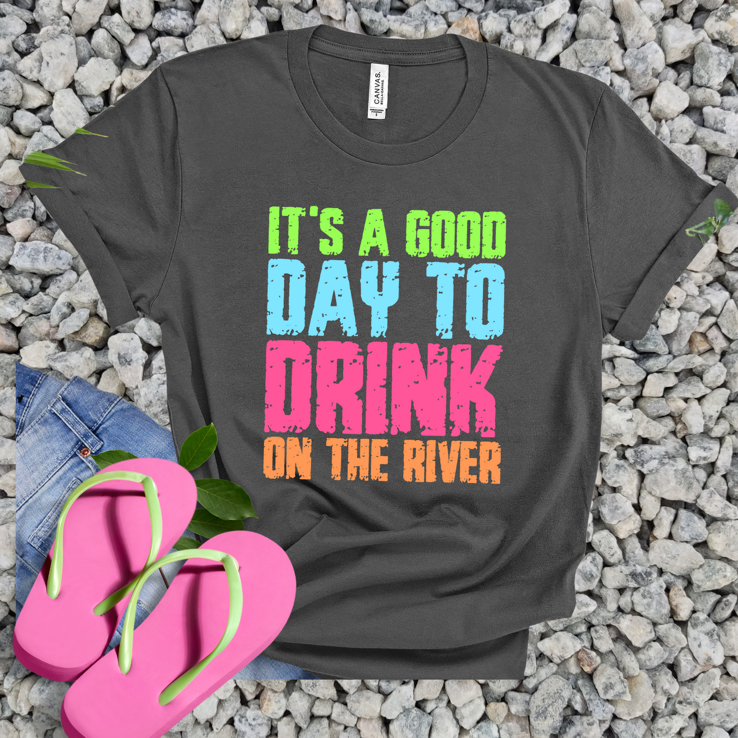 It's a Good Day To Drink On The River T-shirt River Floating Boating T-shirt Summer Float Trip Tank tops and Group T-shirts
