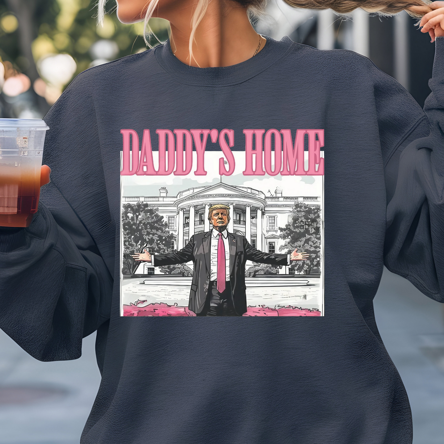 Daddy's Home Trump White House shirt Election Shirts Maga shirts Daddys Home shirts Republican Party Shirt
