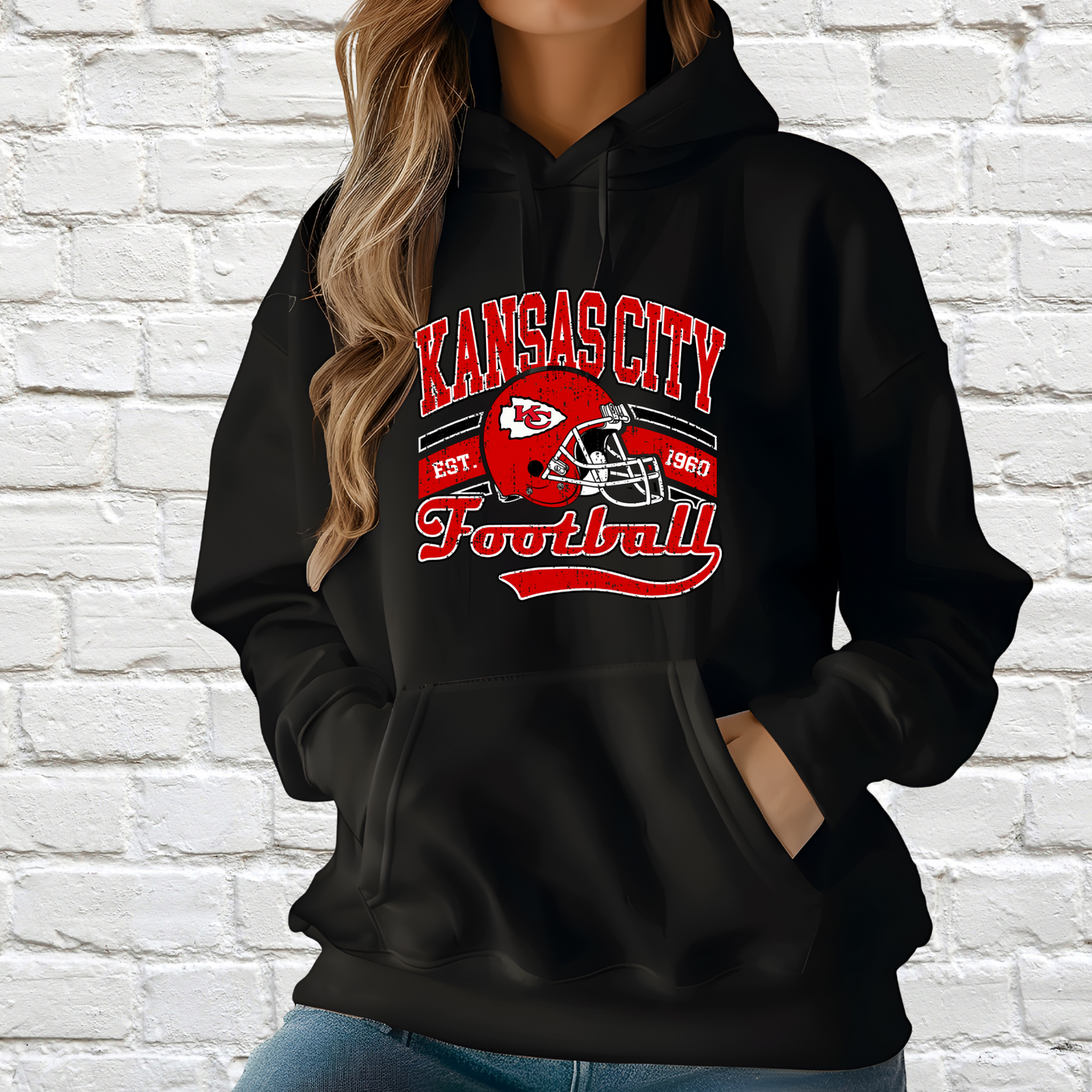 Vintage Kansas City Football T-shirts and Sweatshirts KC Chiefs football NFL football shirts