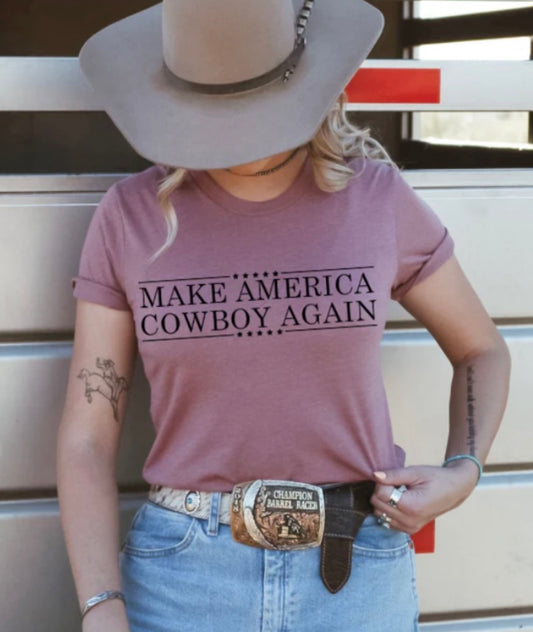 Make America Cowboy Again T-Shirt