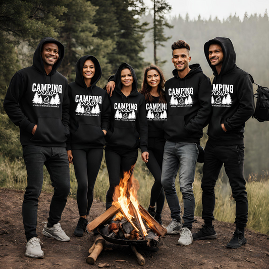 Camping Crew Graphic T-shirts Sweatshirts Hoodies