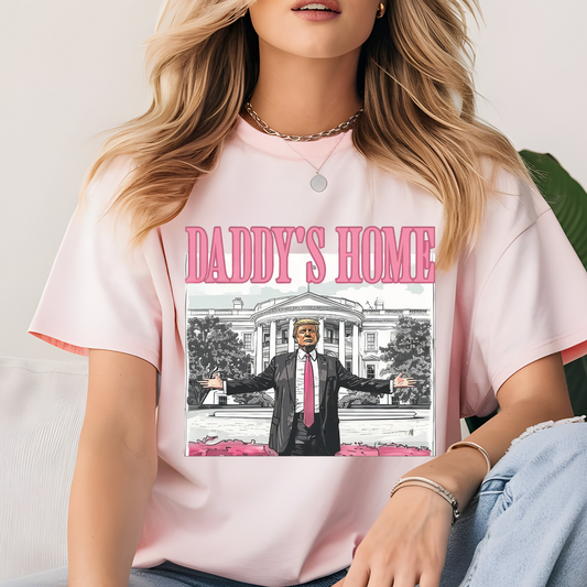 Daddy's Home Trump White House shirt Election Shirts Maga shirts Daddys Home shirts Republican Party Shirt